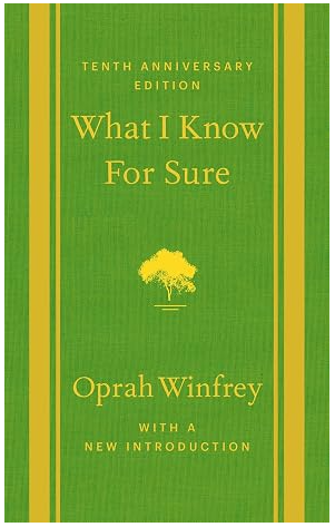 What I Know For Sure book cover