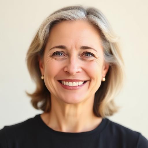 Community member smiling