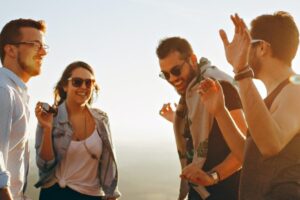 atmosphere of happiness